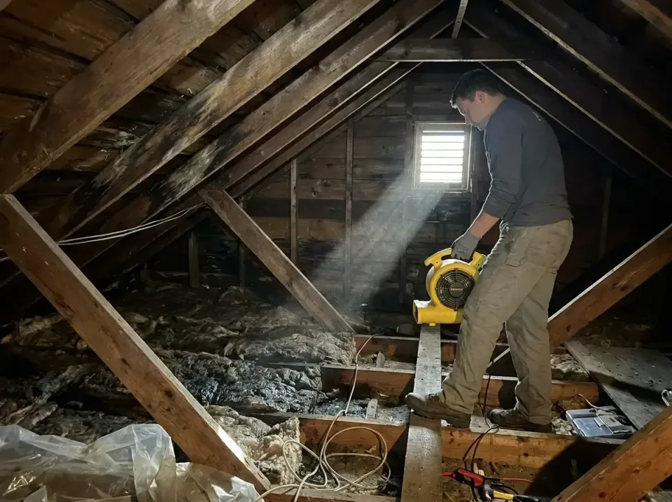 attic-water-damage-drying-proc-007 — frequently asked questions, Emergency Water Extraction & 24/7 Flood Response in Westmor…